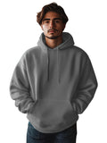 Veirdo® 280 GSM Cotton Fleece | Hooded Neck Full Sleeve | Regular Fit Sweatshirt | Solid Hoodie for Men | Sizes: S to 3XL