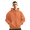 NOBERO Oversized Solid Hooded Sweatshirt for Men | Oversized Hoodie for Men | Hooded Pullover | Cotton Rich Printed Hoodie 280 GSM Fleece