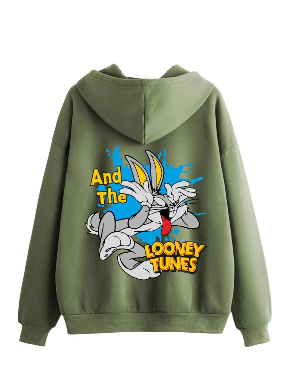 TAGAS Printed Hoodie for Womens | | Casual Zip Front Hoodie, Winterwear for Girls & Woman
